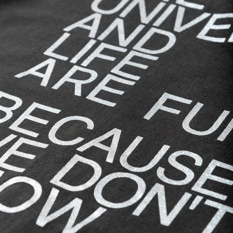 LIFE Long Tee VINTAGE BLACK