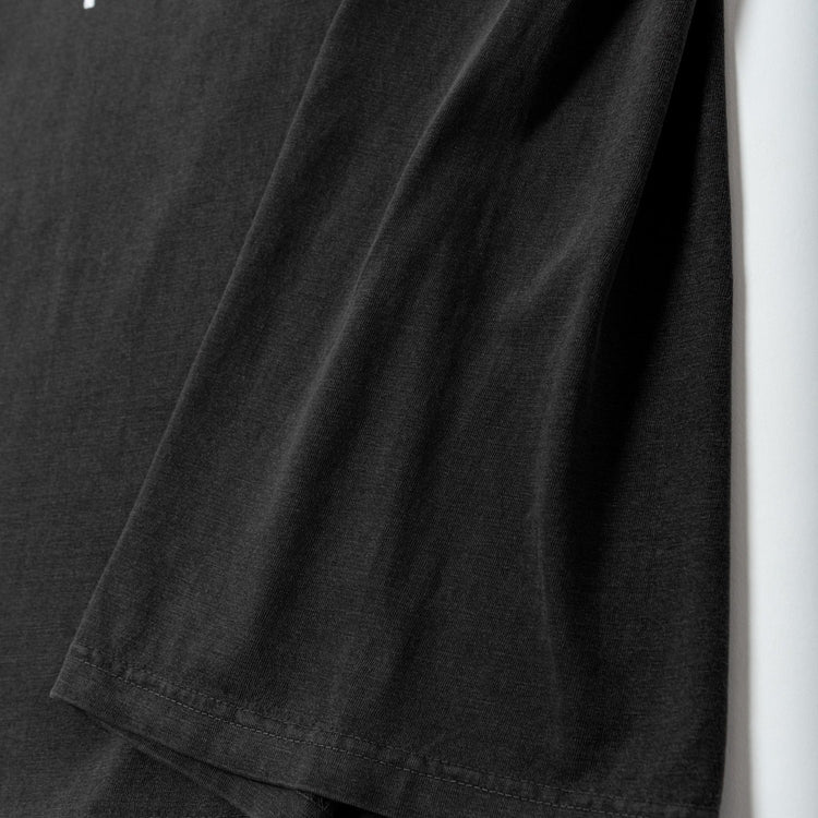 LIFE Long Tee VINTAGE BLACK