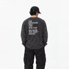 LIFE Long Tee VINTAGE BLACK