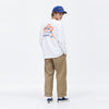 THANK U FOR Long Tee WHITE