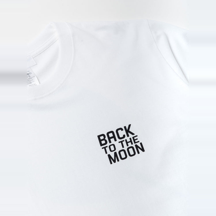 BACK TO THE MOON Long Tee WHITE