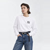 BACK TO THE MOON Long Tee WHITE