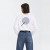 BACK TO THE MOON Long Tee WHITE