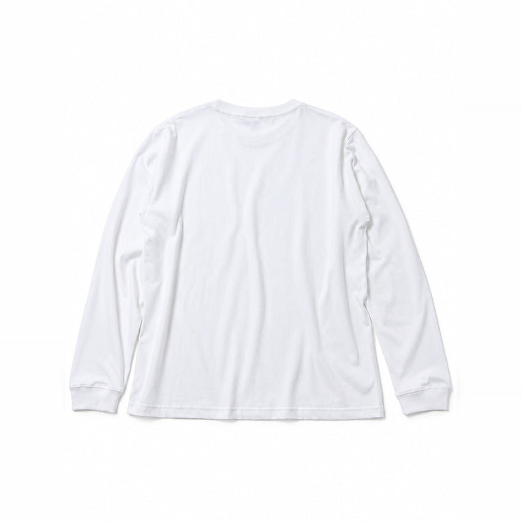 ウチュウ Long Tee WHITE