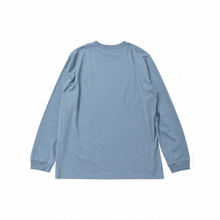 ウチュウ Long Tee BLUE