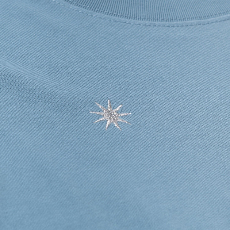 ウチュウ Long Tee BLUE
