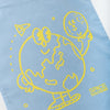 地球くん「友達は月」Tote SKY BLUE