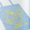 地球くん「友達は月」Tote SKY BLUE