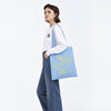 地球くん「友達は月」Tote SKY BLUE