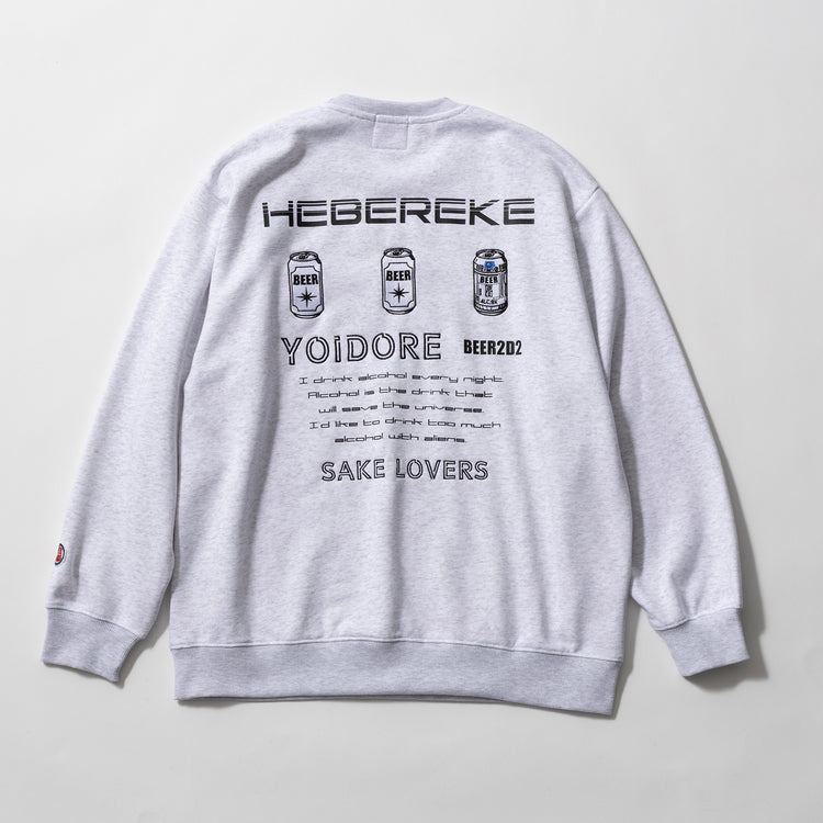 YOIDORE | ヨイドレ　ビールウォーズ クルーネックスウェット