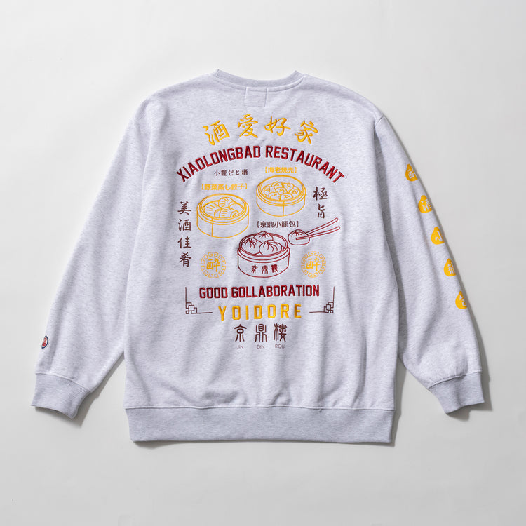 YOIDORE | ヨイドレ　ジンデンロウ コラボ クルーネックスウェット