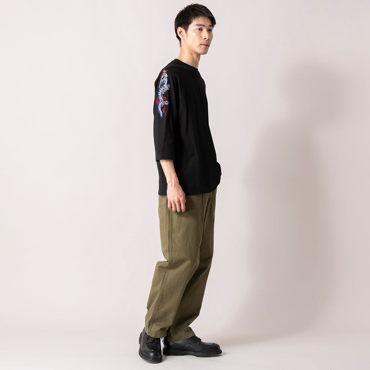 着用サイズL (モデル身長180cm)