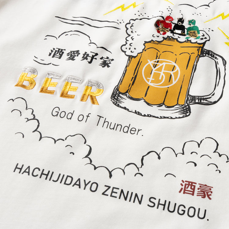 YOIDORE | ヨイドレ　KAMINARISAMA ロン TEE