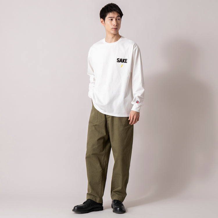 着用サイズL (モデル身長180cm)