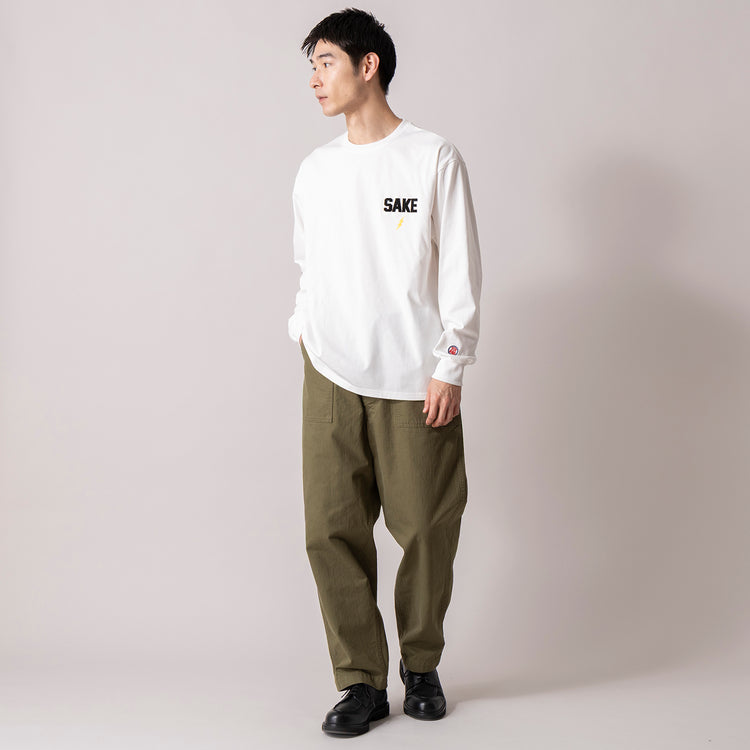 着用サイズL (モデル身長180cm)