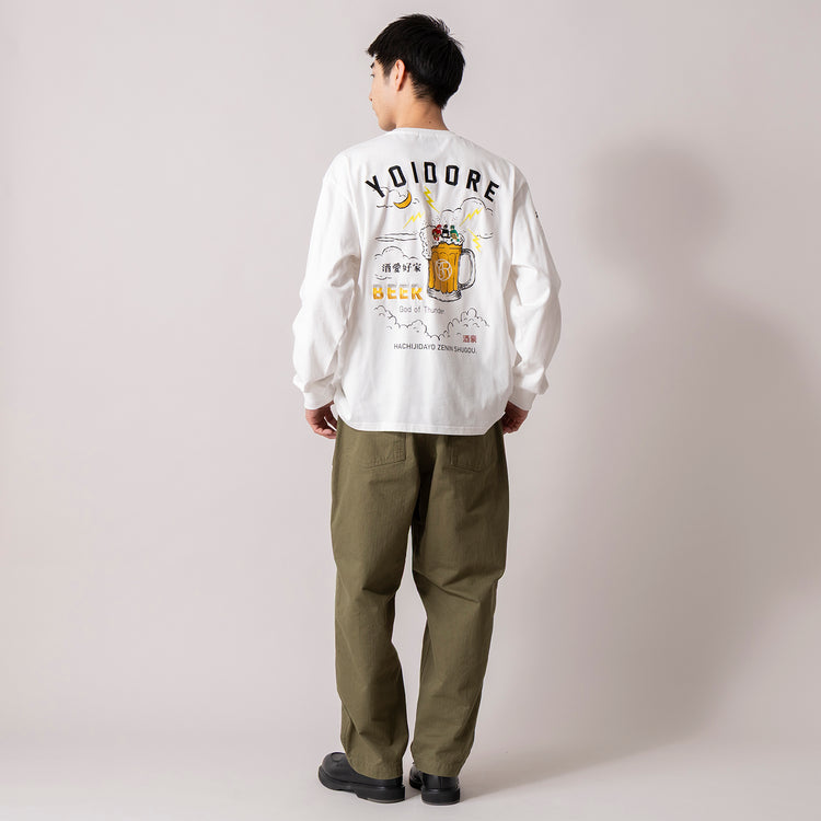 着用サイズL (モデル身長180cm)