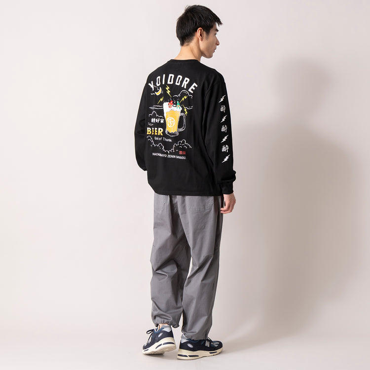 着用サイズL (モデル身長180cm)