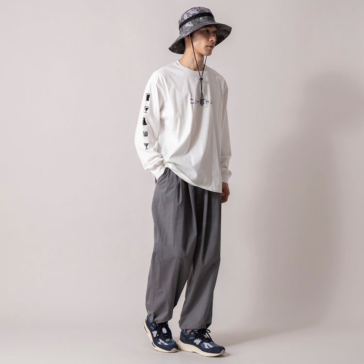 着用サイズL (モデル身長180cm)