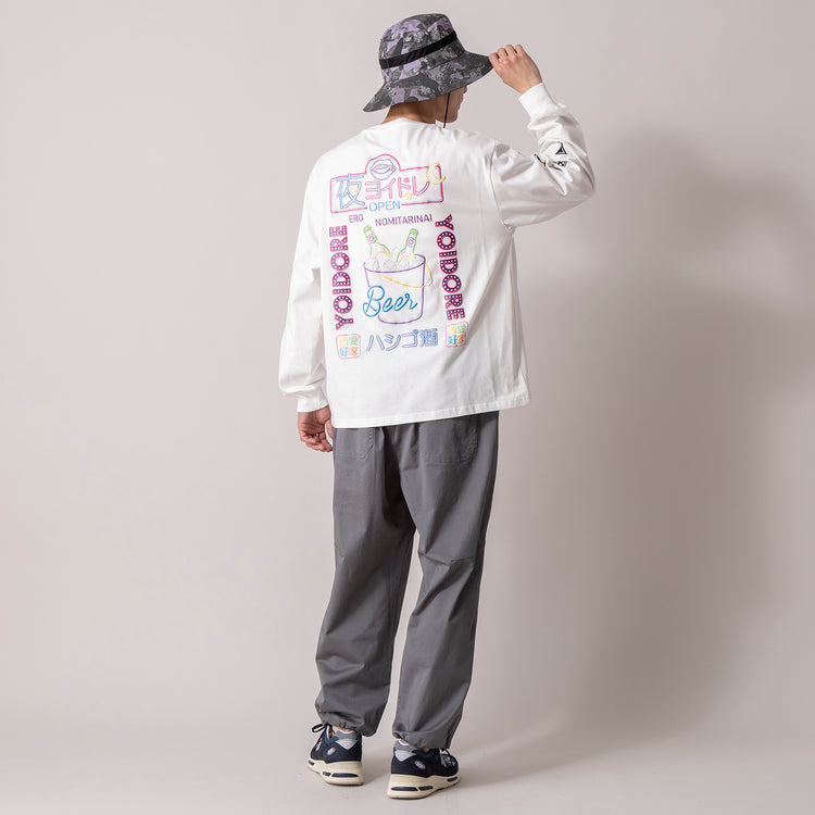 着用サイズL (モデル身長180cm)