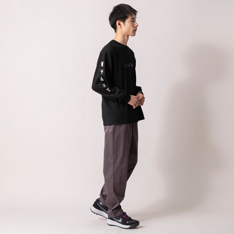 着用サイズL (モデル身長180cm)