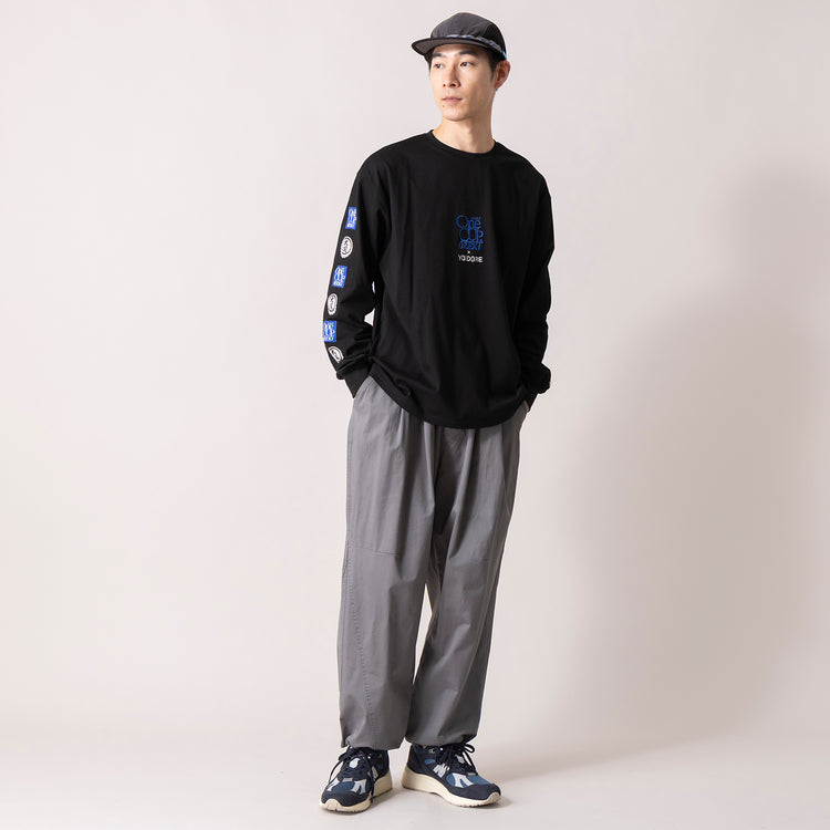 着用サイズL (モデル身長180cm)