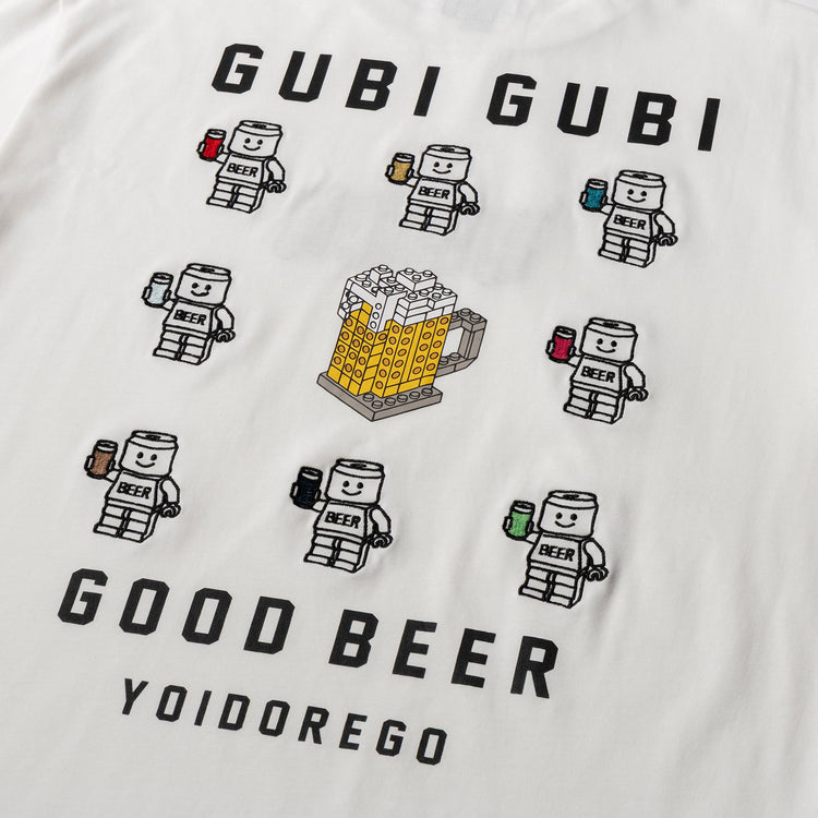 YOIDORE | ヨイドレ　グビグビ ブロック TEE