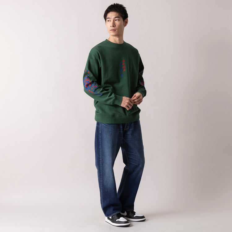 着用サイズL (モデル身長180cm)