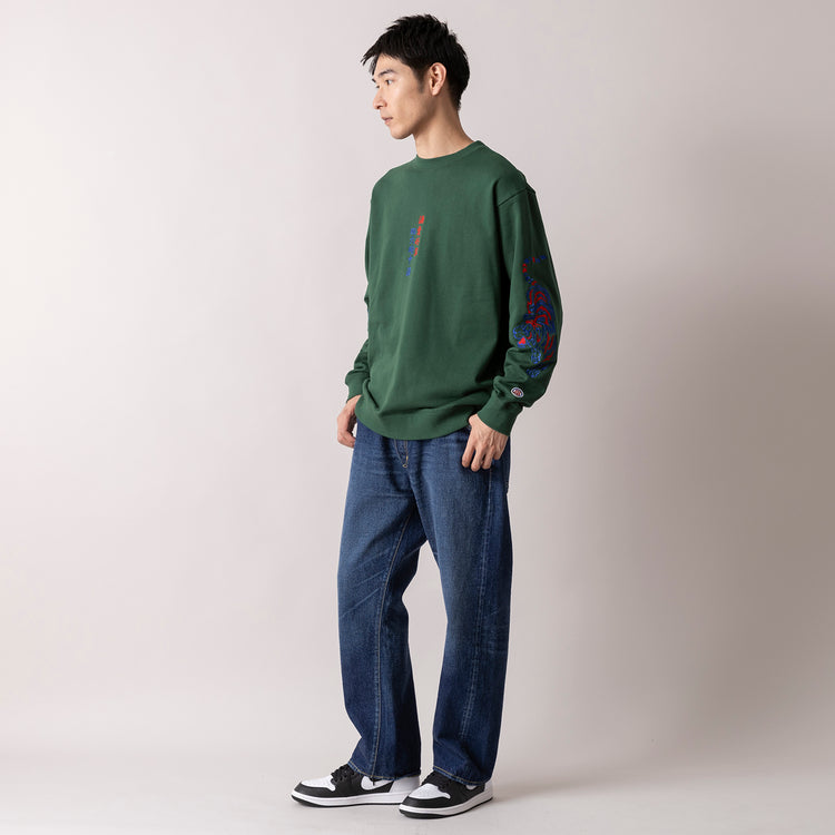 着用サイズL (モデル身長180cm)