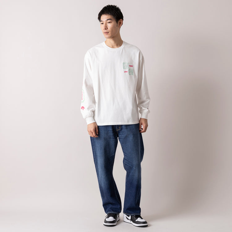 着用サイズL (モデル身長180cm)