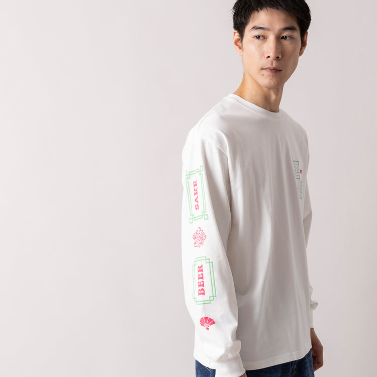 着用サイズL (モデル身長180cm)