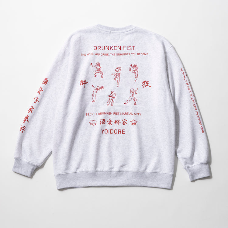 YOIDORE | ヨイドレ　酔い拳法 クルーネックスウェット