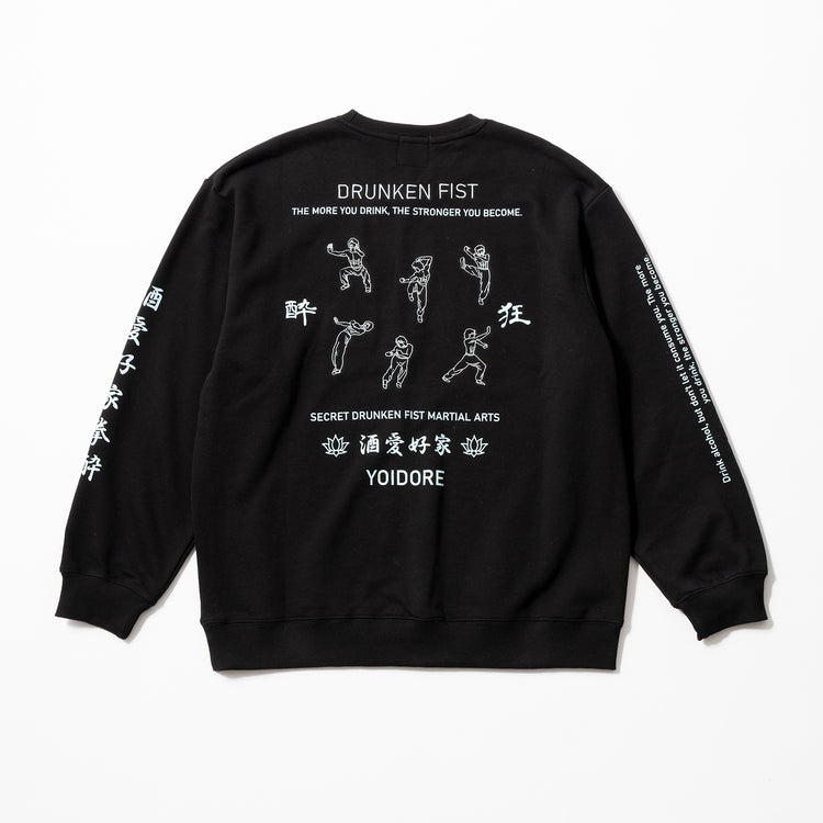 YOIDORE | ヨイドレ　酔い拳法 クルーネックスウェット