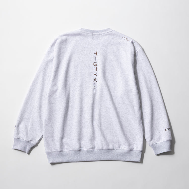 YOIDORE | ヨイドレ　ハイボール クルーネックスウェット