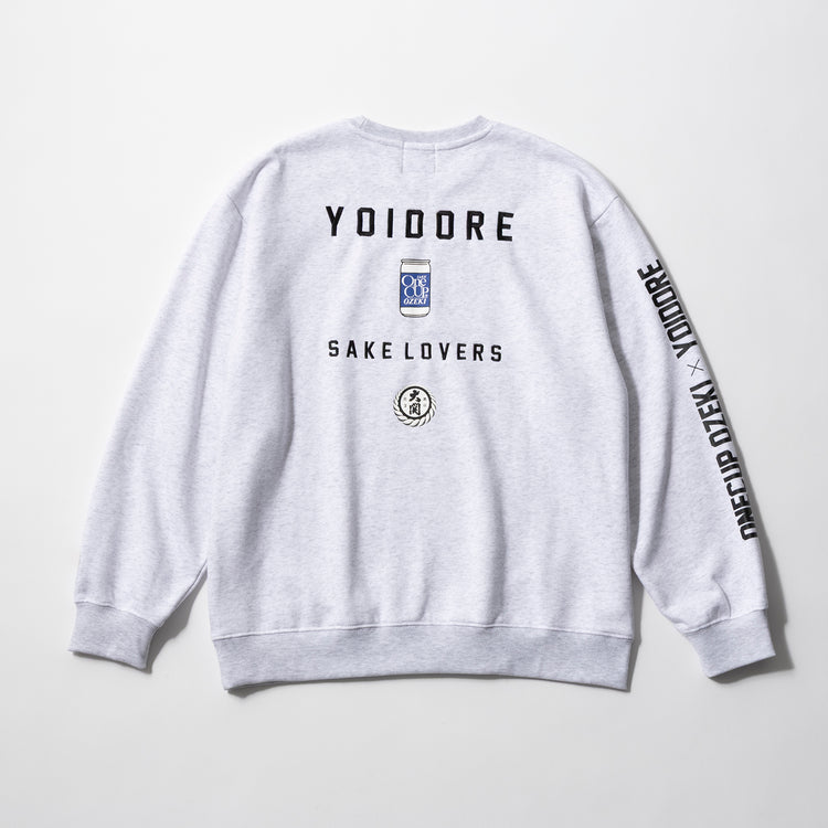 YOIDORE | ヨイドレ　ワンカップ大関コラボ クルーネックスウェット