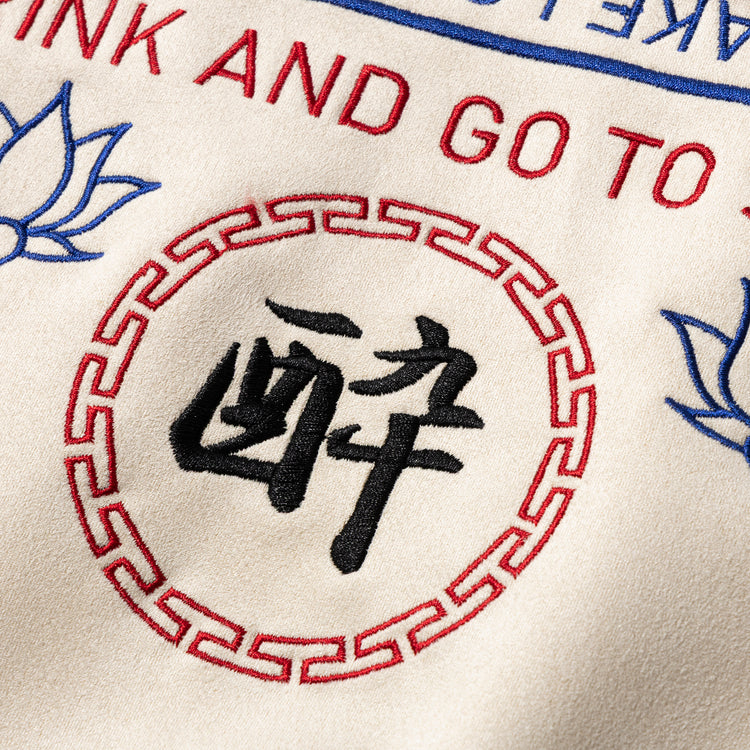 YOIDORE | ヨイドレ　酒愛好家 フェイク スエード クルーネック