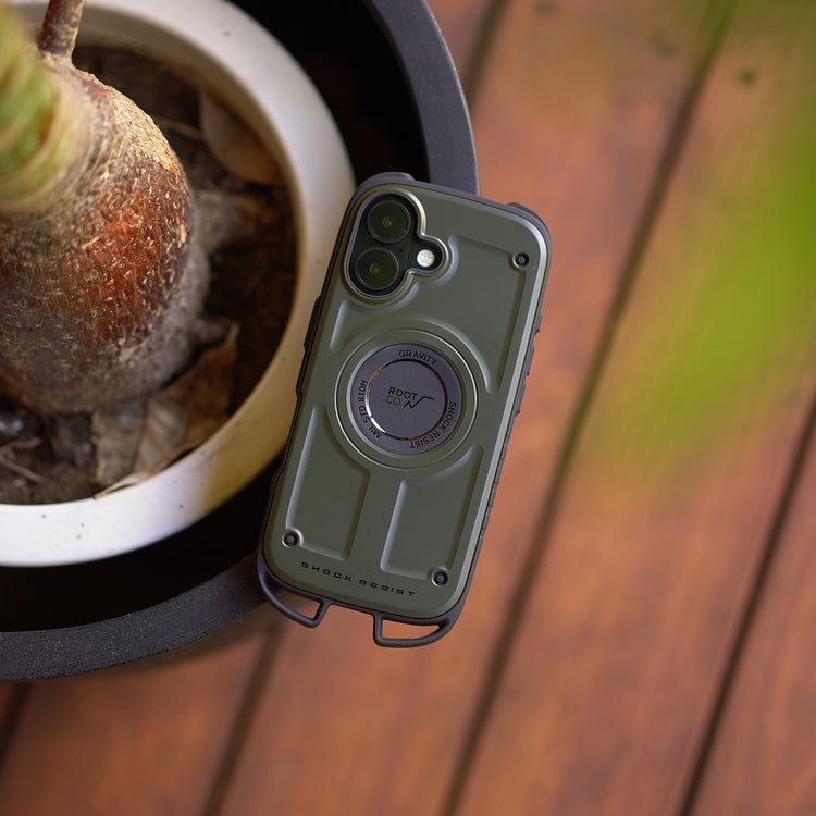 ROOT CO. | ルート　[iPhone16専用]GRAVITY Shock Resist Case Rugged.