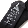 ANDSOX | アンドソックス SUPPORT PILE CREW