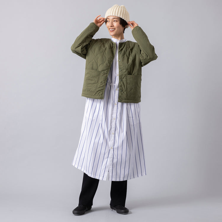 モデル身長163cm,Le Sans PareilのCYS BIAUDE SHIRTS DRESS|BATONERのSOLID WOOL RIB PANTS|Moonstarの帰ってきたDECK SPORT|Warren Scottのalpaca BW watch cap,https://market.e-begin.jp/products/sta_lsp0179n_lala|https://market.e-begin.jp/products/btn_btn0260r_lala|https://market.e-begin.jp/products/mns_mns0718r_lala|https://market.e-begin.jp/products/pri_wsc0883n_lala