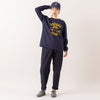 モデル身長165cm,BARNS OUTFITTERSのJP MADE LS TEE PT|ROKXのMG JAM PANT|Moonstarの帰ってきたDECK SPORT|PROGRESS RUNNING CLUBのBADGE Logo Cap|meri ja kuuのリブ先丸シルクコットンソックス,https://market.e-begin.jp/products/tka_bof1021s_lala|https://market.e-begin.jp/products/sct_rok1039s_lala|https://market.e-begin.jp/products/mns_mns0718r_lala|https://market.e-begin.jp/products/gra_pgr0248r_lala|https://market.e-begin.jp/products/hpn_mjk1012s_lala
