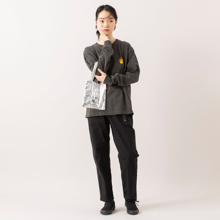 モデル身長165cm,BARNS OUTFITTERSのTUBE LS PT TEES PG|ROKXのMG JAM PANT|ROOTOTEのIP.BR.メタリック.Peanuts-0Q|Moonstarの帰ってきたDECK SPORT|meri ja kuuのリブ先丸シルクコットンソックス,https://market.e-begin.jp/products/tka_bof1020s_lala|https://market.e-begin.jp/products/sct_rok1039s_lala|https://market.e-begin.jp/products/sup_roo1047s_lala|https://market.e-begin.jp/products/mns_mns0718r_lala|https://market.e-begin.jp/products/hpn_mjk1012s_lala