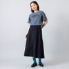 モデル身長163cm,ROKXのWMN'S STREET SKIRT|GLENFIELDのシャークソールグルカサンダル|NISHIGUCHI KUTSUSHITAのエジプトコットンプレーンソックス S,https://market.e-begin.jp/products/sct_rok0259q_lala|https://market.e-begin.jp/products/jal_gfd0391q_lala|https://market.e-begin.jp/products/knw_ngk0573k_lala