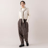 モデル身長163cm,WHITE MAILSのタートルネック|Healthknitのクラシックフライス 長袖ハイネックハーフジップ|ROKXのCARGA PANT,https://market.e-begin.jp/products/hrt_wns0730n_lala|https://market.e-begin.jp/products/she_hea1192s_lala|https://market.e-begin.jp/products/sct_rok1193s_lala