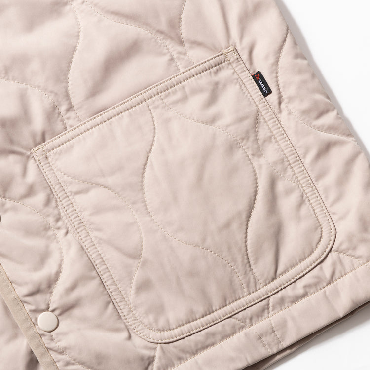 ROKX | ロックス　QUILT CARDIGAN insulated POLARTEC® POWER FILL