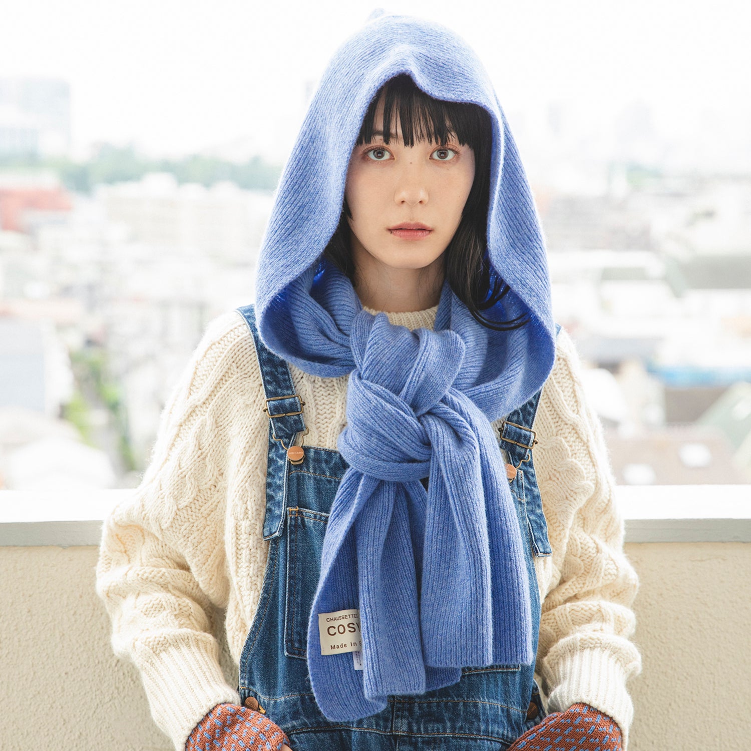 cosy | コージー LaLa Begin別注 バラクラバマフラー