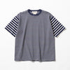 navy x white