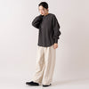 モデル身長 163cm,|HEAVENLYのCotton Linen Canvas Wide Straight Pants|MOONSTARのオールネイビーのコットンスエードLOAFY|314(サンイチヨン)のスライドパールネックレス,https://market.e-begin.jp/products/dlt_hvr0017u_lala|https://market.e-begin.jp/products/mns_mns0147p_lala|https://market.e-begin.jp/products/siy_siy0008u_lala