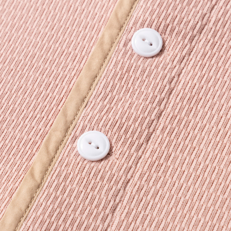 Healthknit | ヘルスニット　サーマルキングラッセルハニカム ヘンリーネック長袖