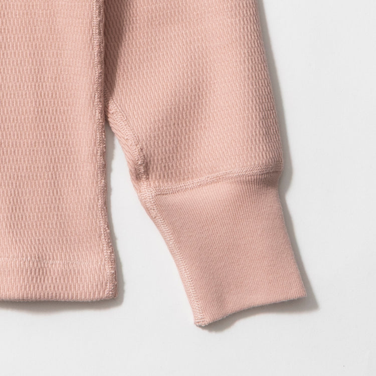 Healthknit | ヘルスニット　サーマルキングラッセルハニカム ヘンリーネック長袖
