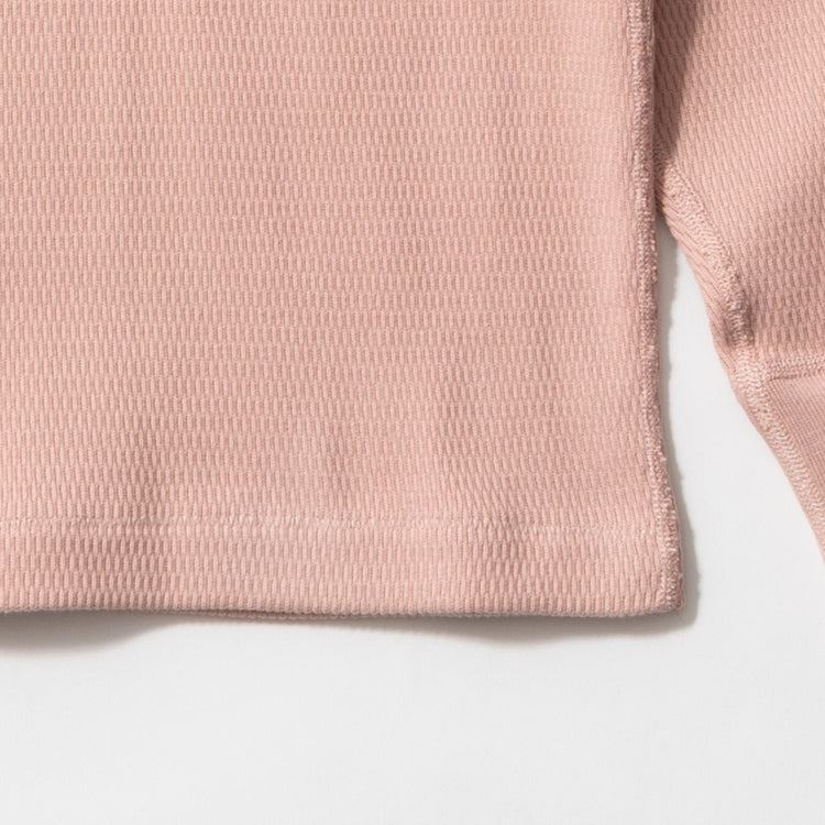 Healthknit | ヘルスニット　サーマルキングラッセルハニカム ヘンリーネック長袖