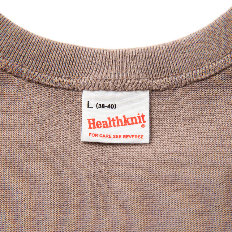 Healthknit | ヘルスニット　ヘフティージャージー スウェット型長袖Tシャツ